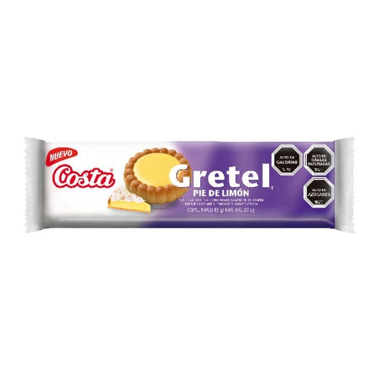 GALLETA GRETEL PIE DE LIMON COSTA 85GR