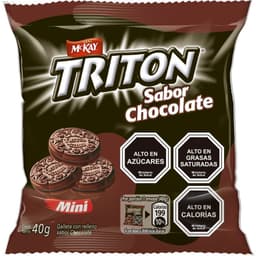Galleta Mini Triton Chocolate 40 g
