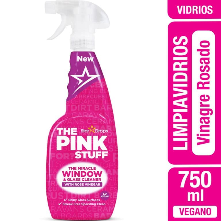 Limpiavidrios Vinagre The Pink Stuff 750 ml