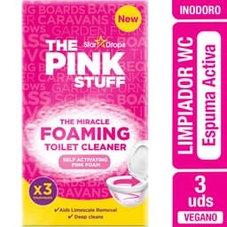 Limpiador Inodoro Espuma Activa The Pink Stuff 3 Un