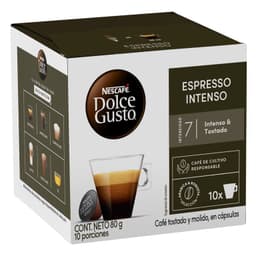Capsulas de Cafe Dolce Gusto Espresso Intenso 10 Un