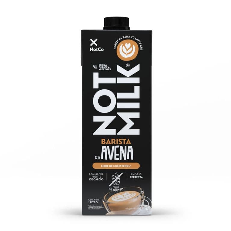 Bebida Vegetal Barista Con Avena NotMilk 1 lt