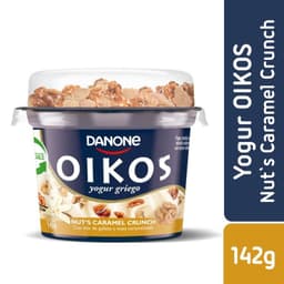 Yoghurt Griego Nuts Caramel Crunch Oikos 142 g
