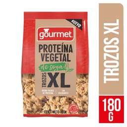 Proteina Vegetal de Soya Trozos XL Gourmet 180 g