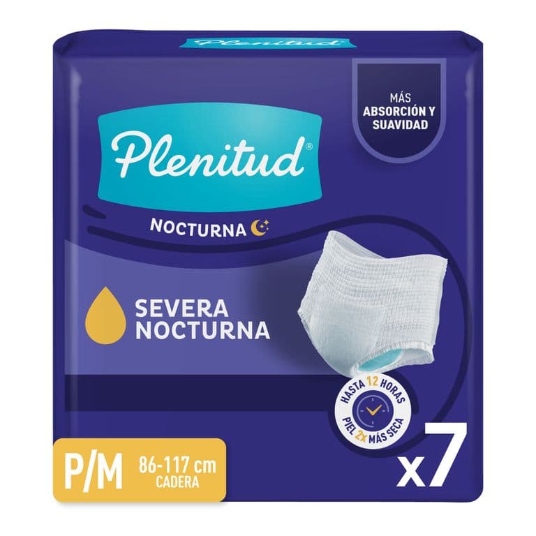 Ropa Interior Desechable Pants Nocturnos P/M Plenitud 7 un