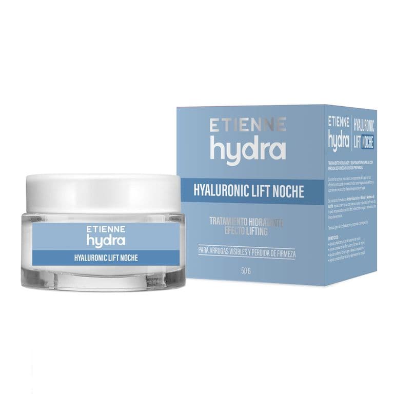 Crema Facial Hydra Hialuronico Lift Noche Etienne 50 ml