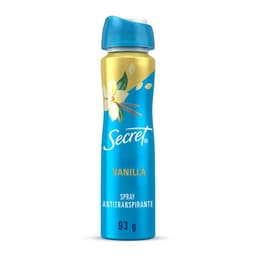 Antitranspirante en Spray Aroma Vainilla Secret 93 gr