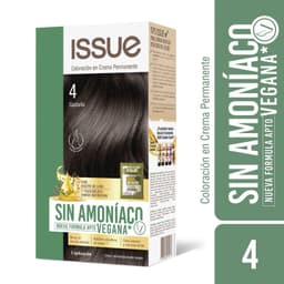 Coloracion Issue Sin Amoniaco N 4 Vegano UN