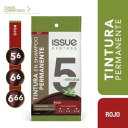 Tintura en Shampoo 5 Minutos Rojo Issue Un