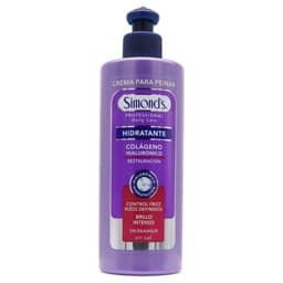 Crema para Peinar Simonds Colageno Hialuronico 300 ml