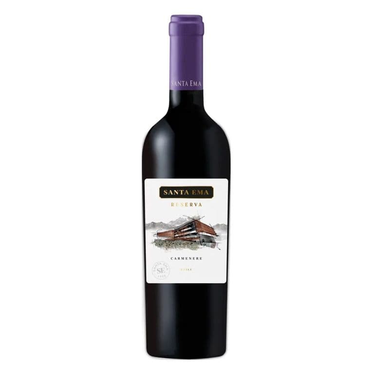 Vino Tinto Carmenere Reserva Santa Ema 13 750 ml