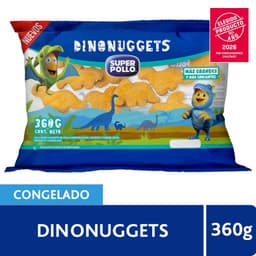 Dino Nuggets Congelados Super Pollo 360 g