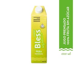 Jugo Prensado Bless Element Pera Manzana 1 L 1 LT