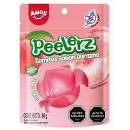 Gomitas Peelerz Amos Durazno 80 g