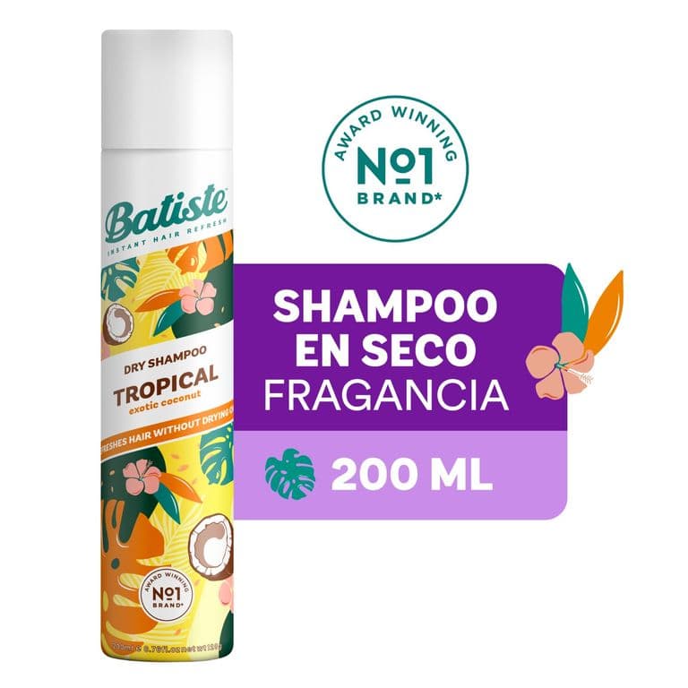 Shampoo en Seco Batiste Tropical 200 ml