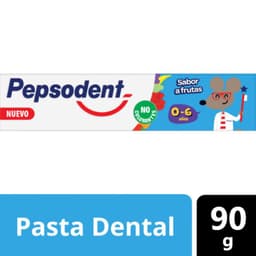 Pasta de Dientes Kids Sabor Frutas Pepsodent 90 g