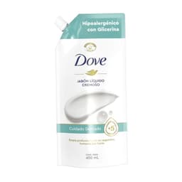 Jabon Liquido Hipoalergenico Cuidado Delicado Dove 450 ml
