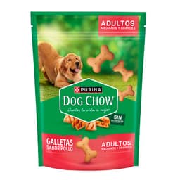 Snack Galletas para Perros Adultos Dog Chow Pollo 500 gr