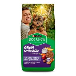 Alimento para Perros Cachorros Dog Chow Carne, Pollo, Frutas y Leche 8 Kg
