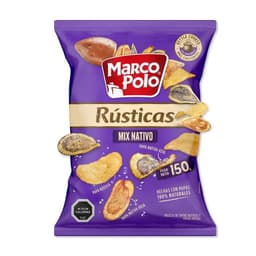 Papas Fritas Rusticas Mix Nativas Marco Polo 150 g