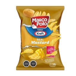 Papas Fritas Sabor Mostaza Kraft Marco Polo 180 g