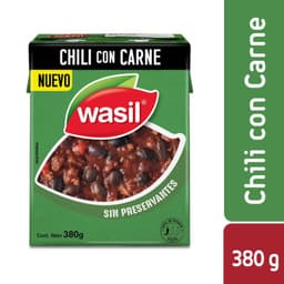 Chili con Carne Picante Suave Wasil 380 g