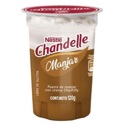 Postre Chandelle Sabor Manjar Nestle 120 g