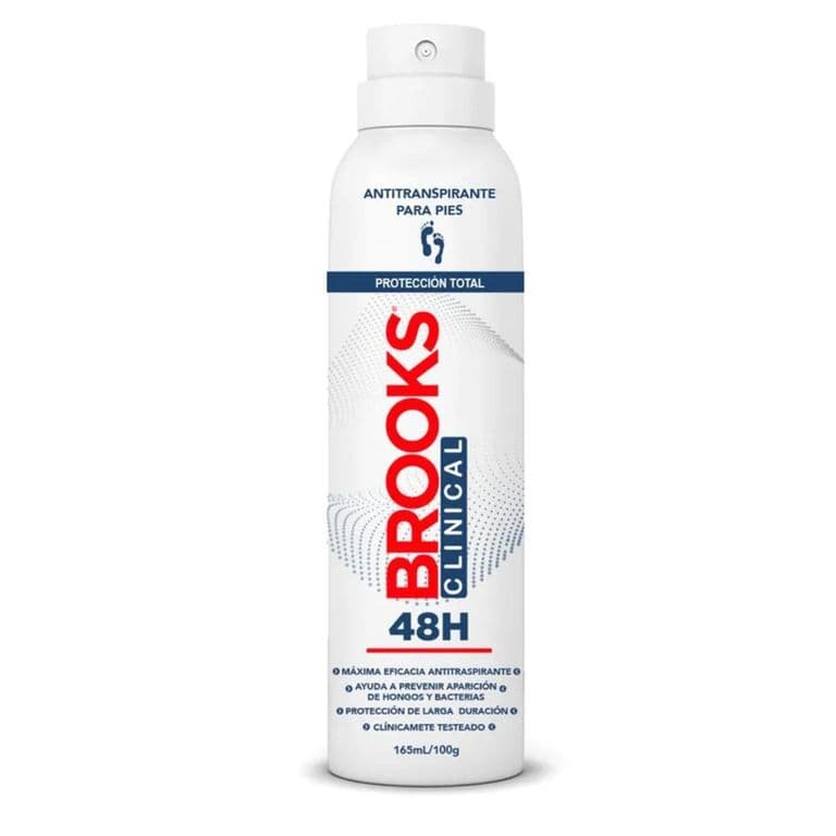Talco para Pies Clinical Spray Brooks 100 g