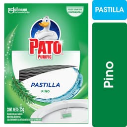 Pastilla para Inodoro Pato Purific Pino 25 g