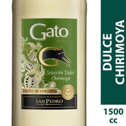 Coctel de Vino Gato Dulce Chirimoya 8 1.5 L 1.5 LT