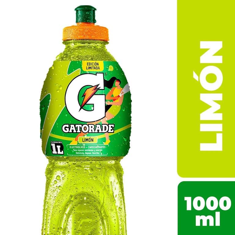 Bebida Isotonica Gatorade Sabor Limon 1 L 1 LT