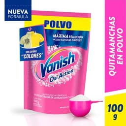 Quitamanchas en Polvo Ropa Color Vanish 100 gr