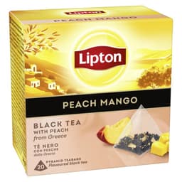 Te Negro Lipton Mango 20 Bolsitas Piramides 20 UN
