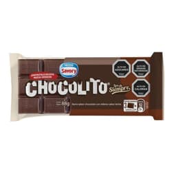 Chocolate Chocolito Relleno Sabor Leche Nestle Barra 88 g