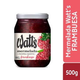 Mermelada Watts Frambuesa Receta Casera 500 g