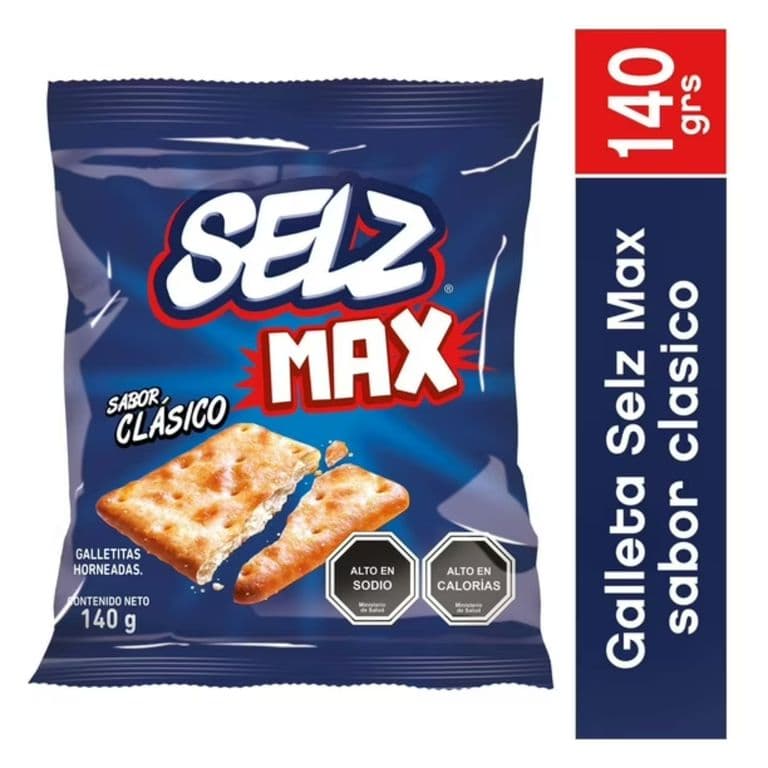 Galletas Saladas Clasicas Selz Max 140 g