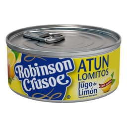Atun Lomitos con Jugo de Limon Robinson Crusoe 140 g