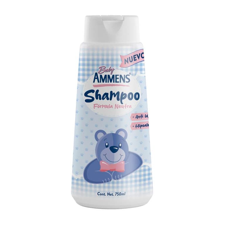 Shampoo Ammens Baby Botella 750 ml