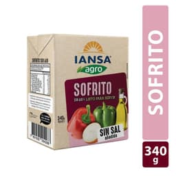 Sofrito sin Ajo Iansa Agro 340 g