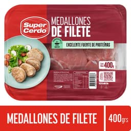 Medallones de Filete de Cerdo Super Cerdo 400 g