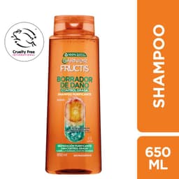 Shampoo Fructis Borrador de Danos 650 ml