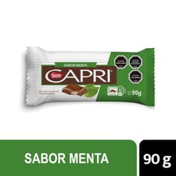 Chocolate en Barra Capri Relleno Sabor Menta 90 g