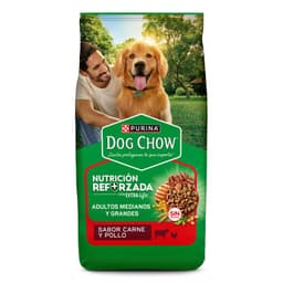 Alimento para Perros Adultos Dog Chow Carne y Pollo 12 Kg