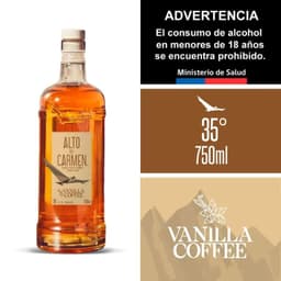 Pisco Alto del Carmen Vainilla Coffee 35 750 ml