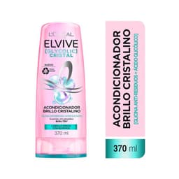 Acondicionador Brillo Cristalino Glycolic Cristal Elvive 370 ml