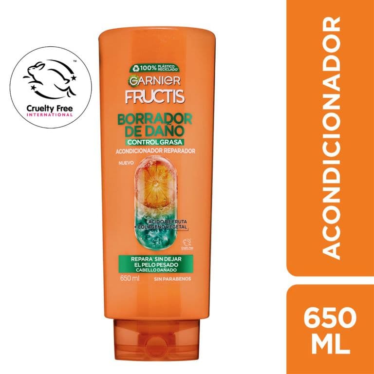 Acondicionador Fructis Borrador de Danos 650 ml