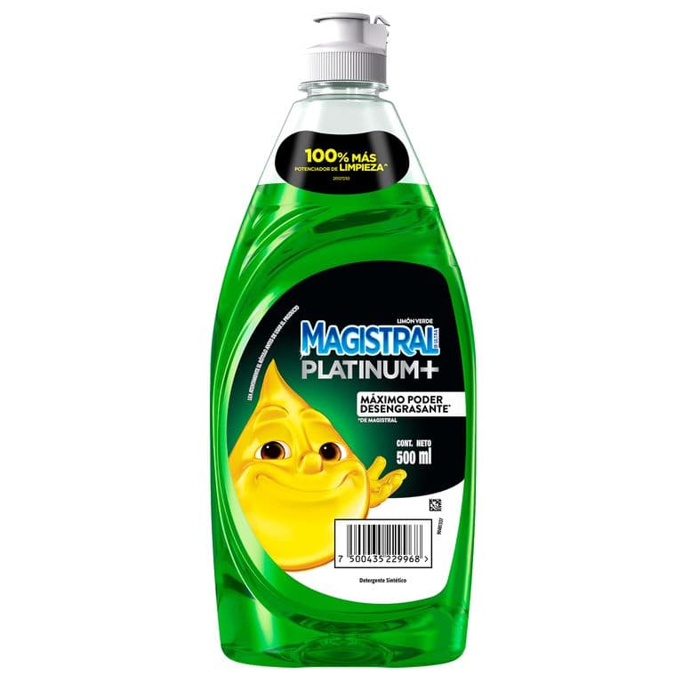 Lavalozas Magistral Platinum Concentrado Limon Verde 500 ml