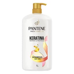 Shampoo Pro-V Miracles sin Sal Keratina Pantene 1 lt