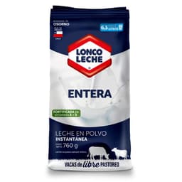 Leche en Polvo Entera Instantanea Loncoleche 760 gr