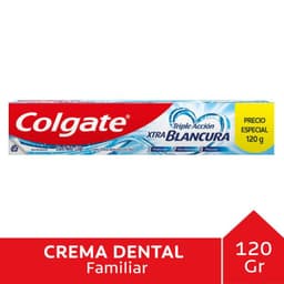 Pasta de Dientes Colgate Xtra Blancura Triple Accion 120 g